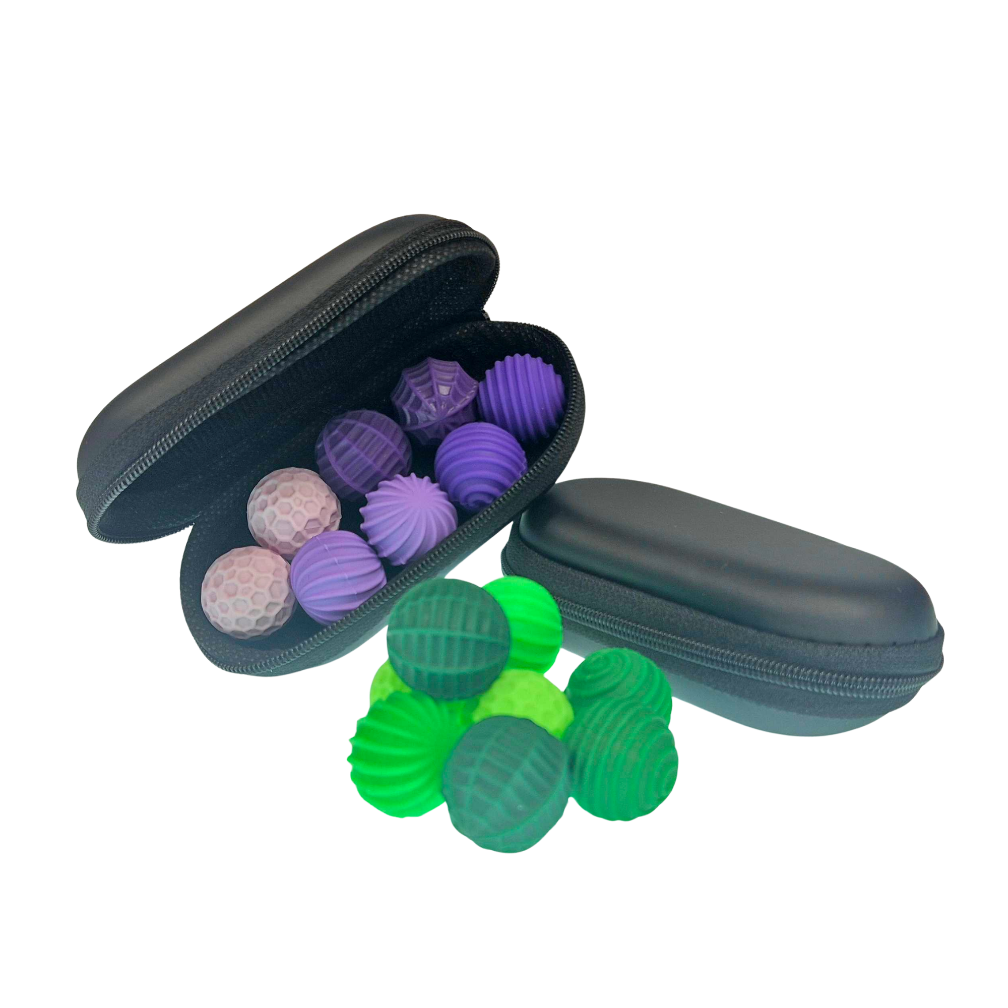 Lot de 8 balles magnétiques en silicone texturées pour la concentration et la relaxation – Accessoires sensoriels portables pour adultes, adolescents, hommes et femmes Lot de 8 balles magnétiques en silicone texturées pour la concentration et la relaxation – Accessoires sensoriels portables pour adultes, adolescents, hommes et femmes